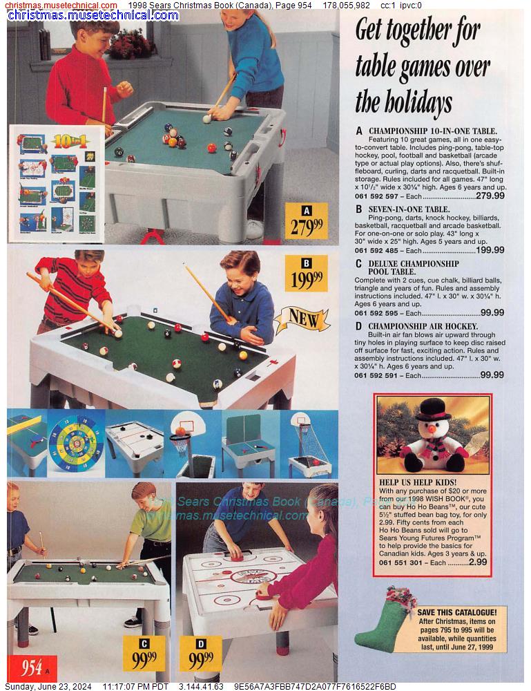 1998 Sears Christmas Book (Canada), Page 954