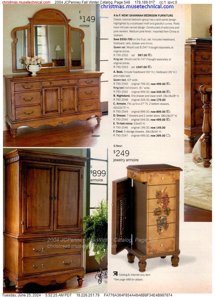 2004 JCPenney Fall Winter Catalog, Page 548