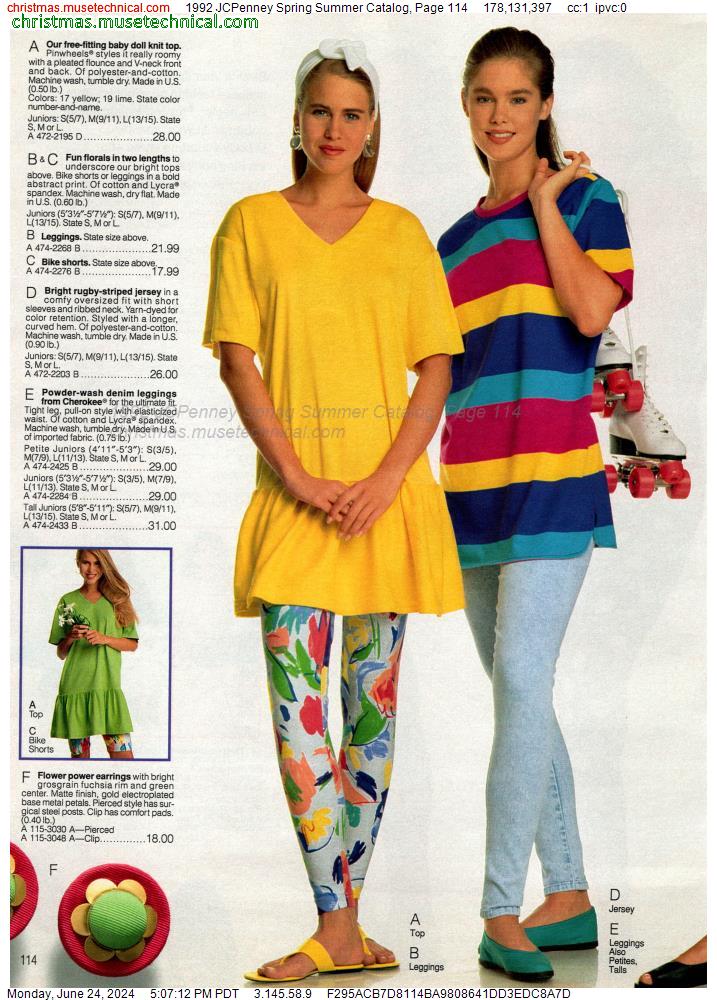 1992 JCPenney Spring Summer Catalog, Page 114
