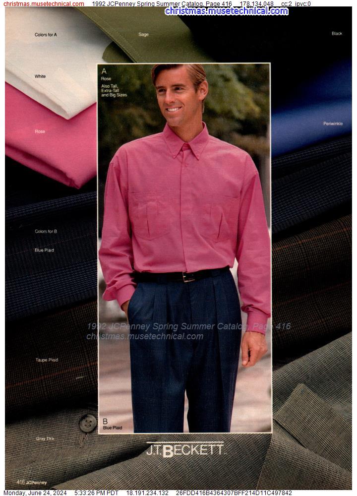 1992 JCPenney Spring Summer Catalog, Page 416