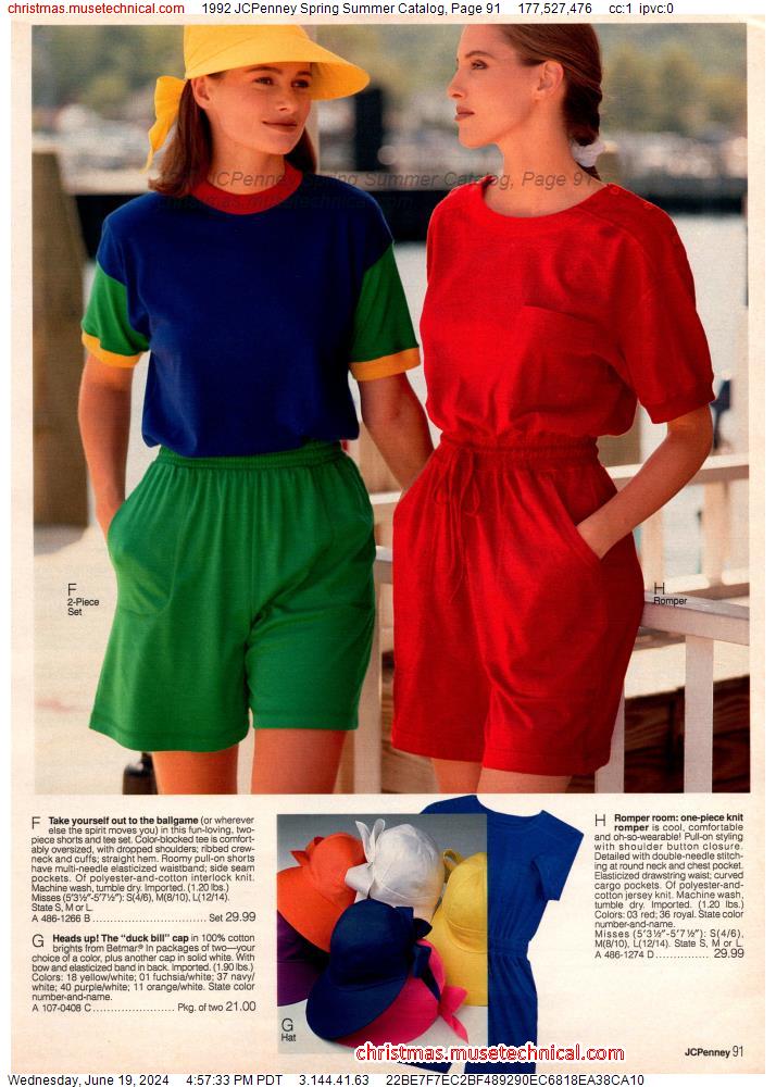 1992 JCPenney Spring Summer Catalog, Page 91