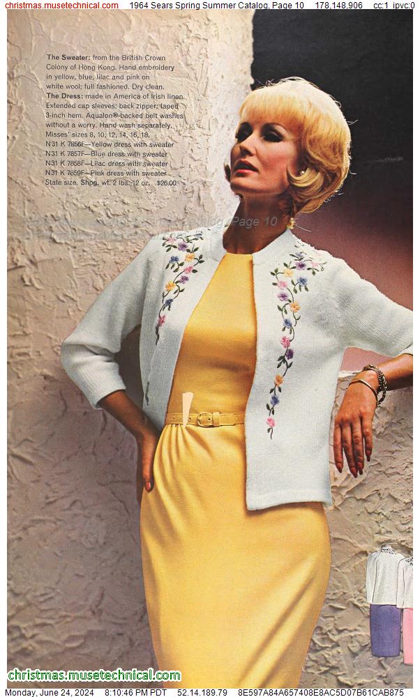 1964 Sears Spring Summer Catalog, Page 10
