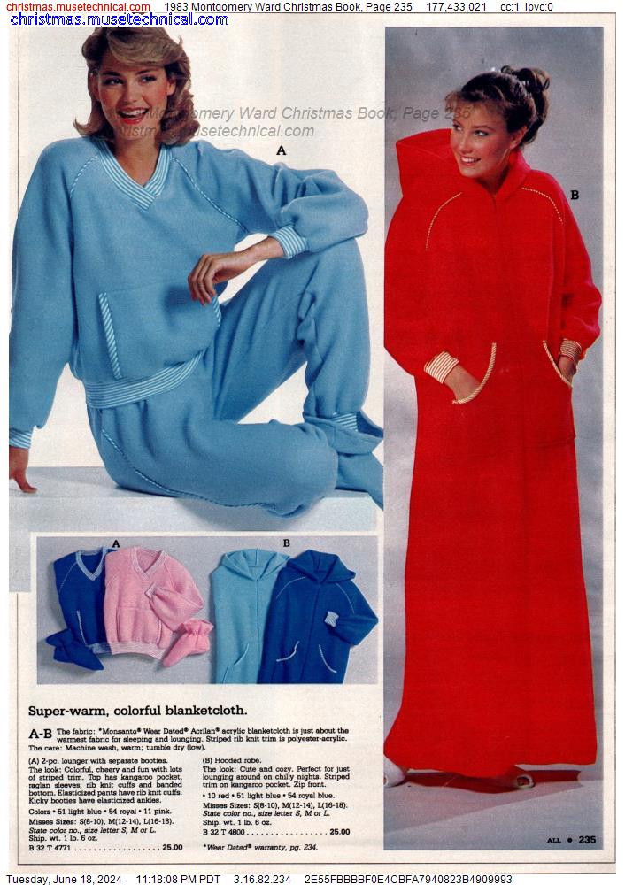 1983 Montgomery Ward Christmas Book, Page 235