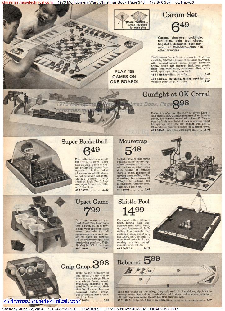 1973 Montgomery Ward Christmas Book, Page 340
