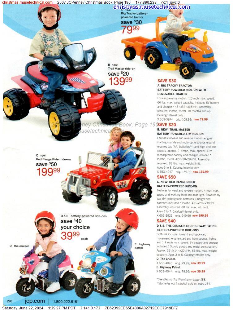2007 JCPenney Christmas Book, Page 190