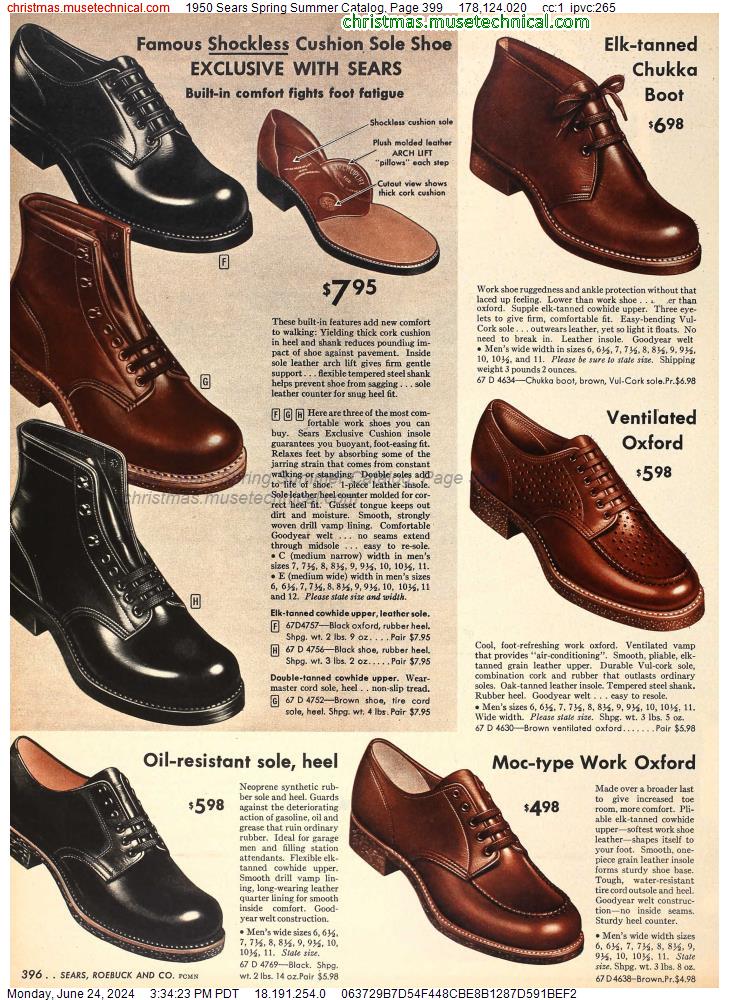 1950 Sears Spring Summer Catalog, Page 399