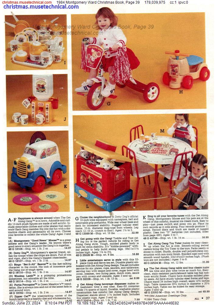 1984 Montgomery Ward Christmas Book, Page 39