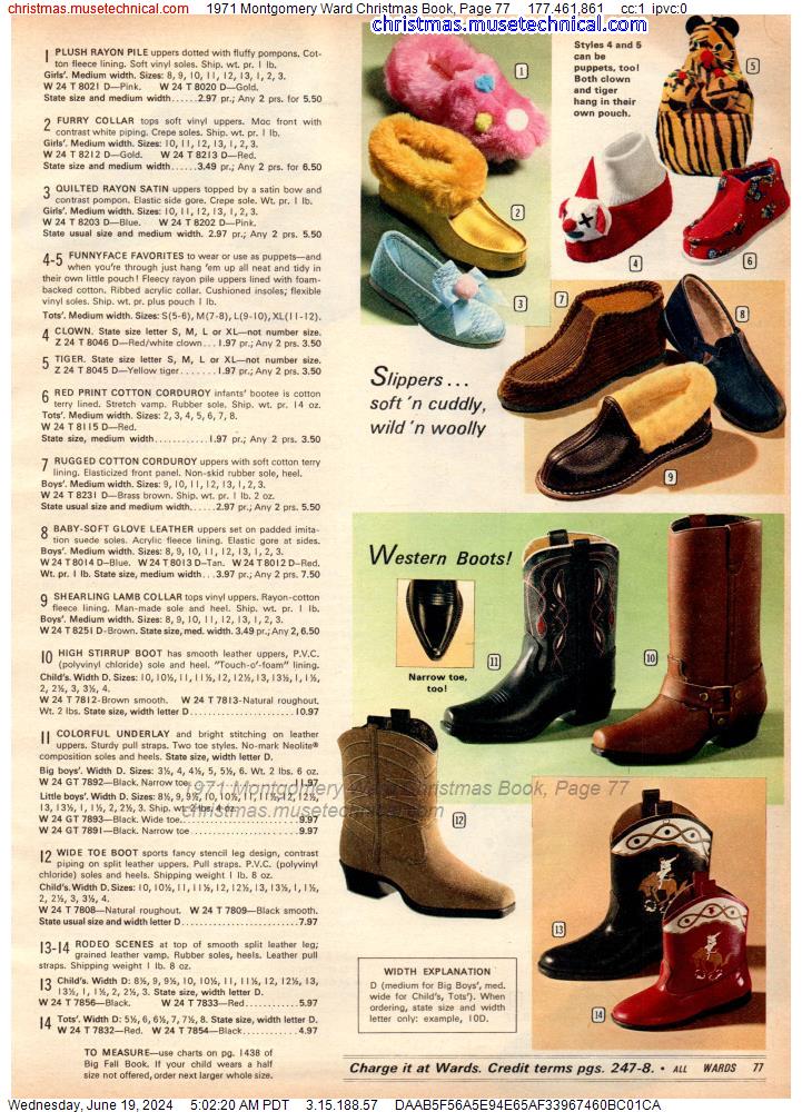 1971 Montgomery Ward Christmas Book, Page 77