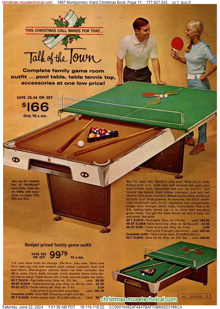 1967 Montgomery Ward Christmas Book, Page 11