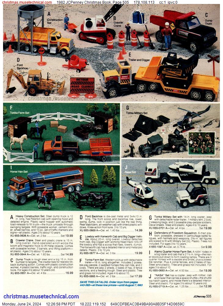 1982 JCPenney Christmas Book, Page 505