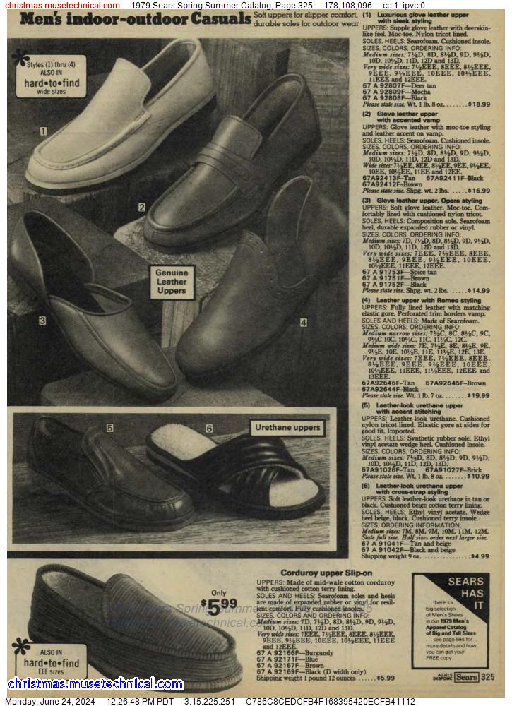 1979 Sears Spring Summer Catalog, Page 325