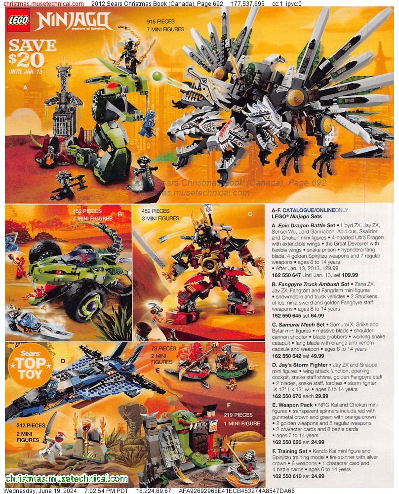 2012 Sears Christmas Book (Canada), Page 692