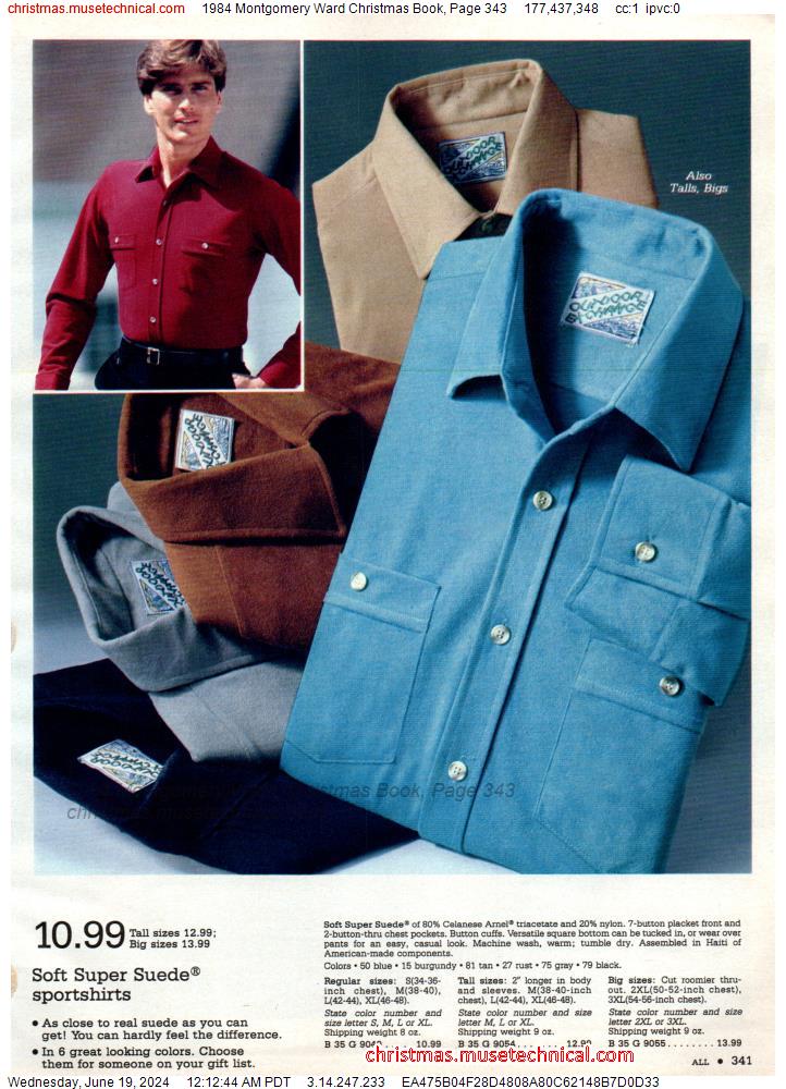 1984 Montgomery Ward Christmas Book, Page 343