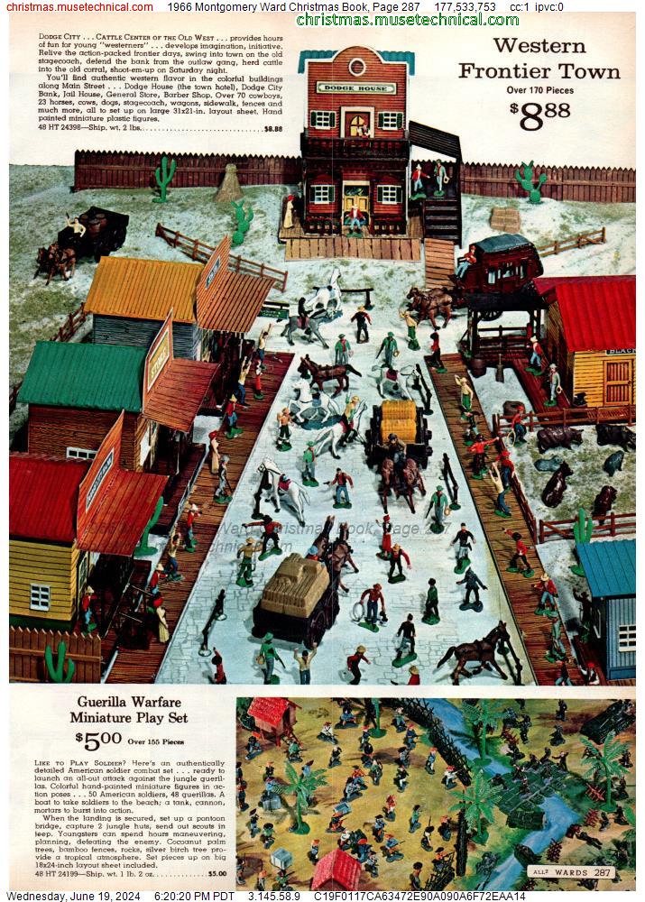 1966 Montgomery Ward Christmas Book, Page 287