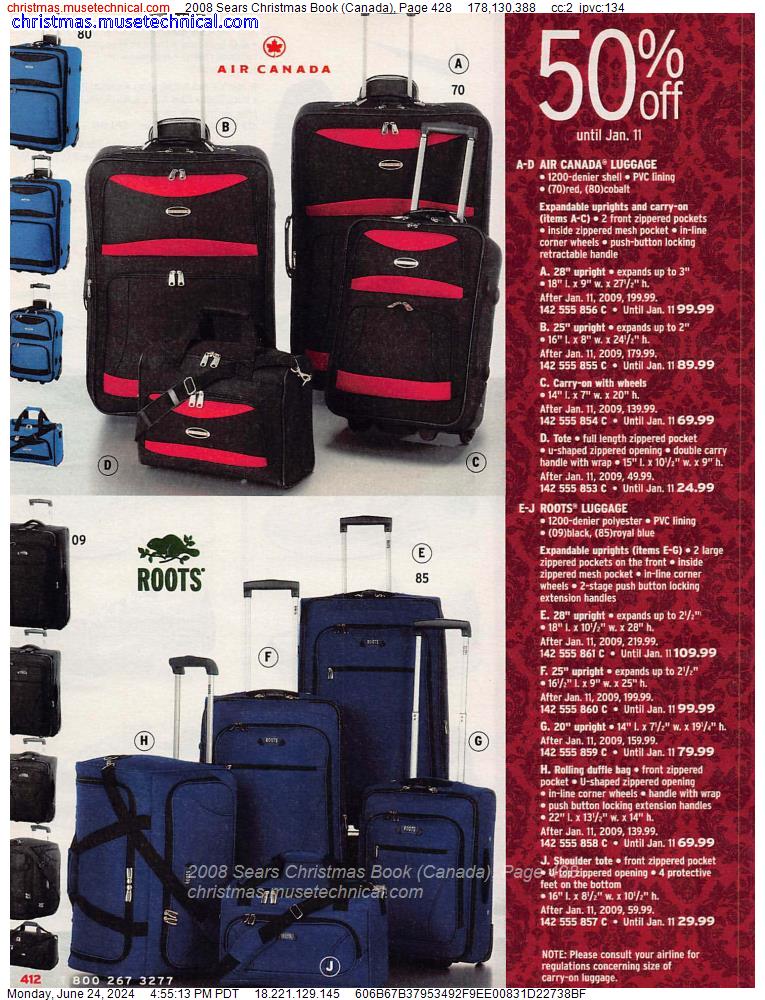2008 Sears Christmas Book (Canada), Page 428