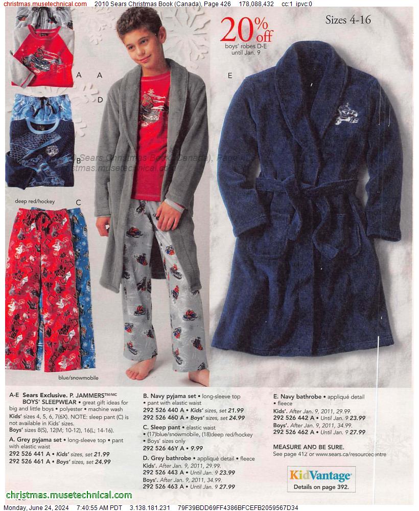 2010 Sears Christmas Book (Canada), Page 426