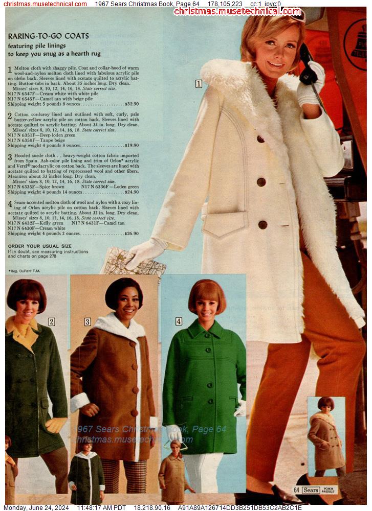 1967 Sears Christmas Book, Page 64