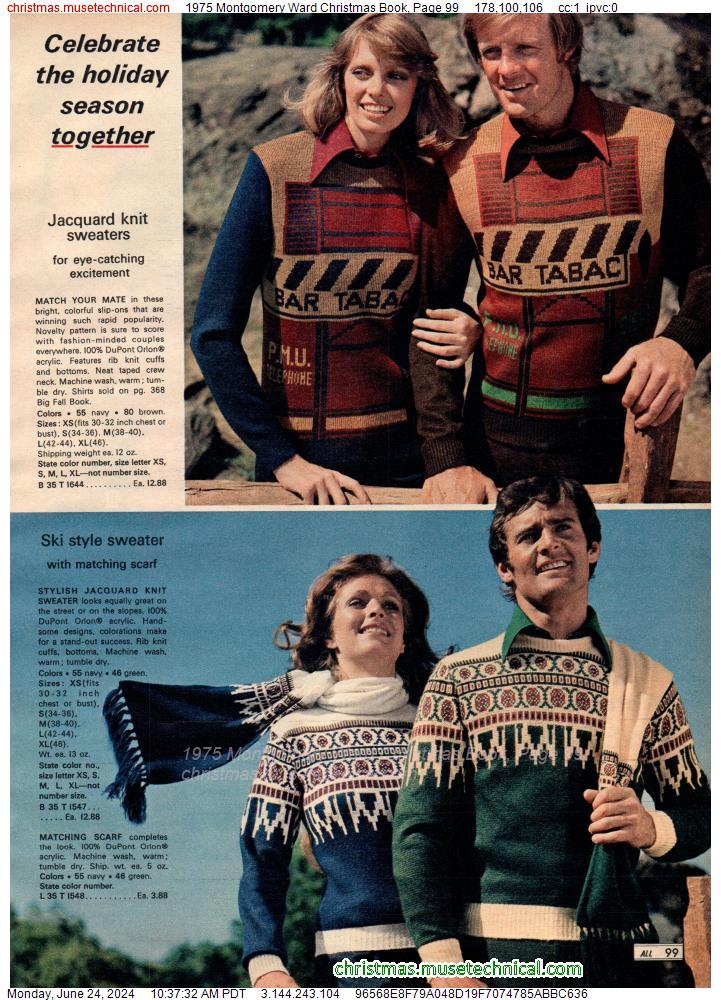 1975 Montgomery Ward Christmas Book, Page 99