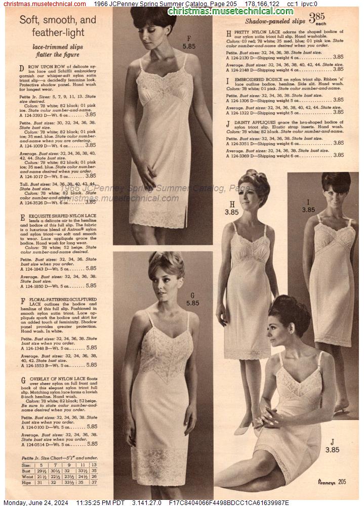 1966 JCPenney Spring Summer Catalog, Page 205