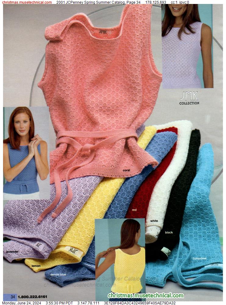2001 JCPenney Spring Summer Catalog, Page 34