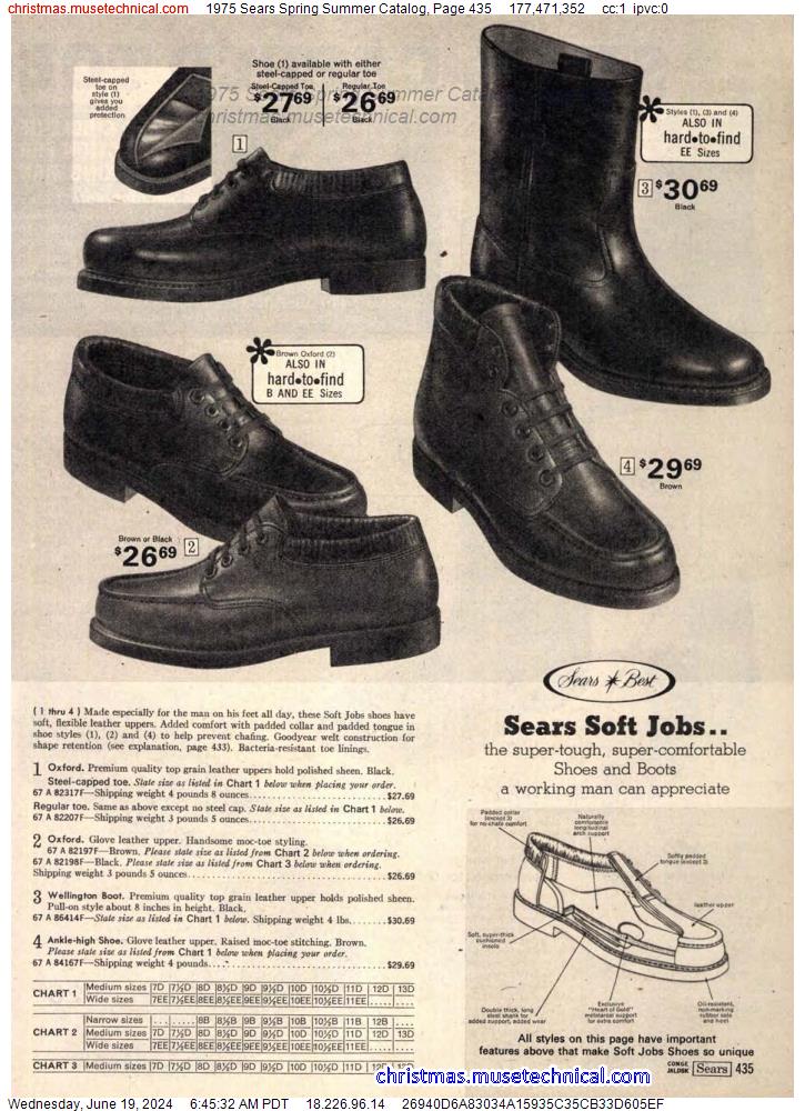 1975 Sears Spring Summer Catalog, Page 435