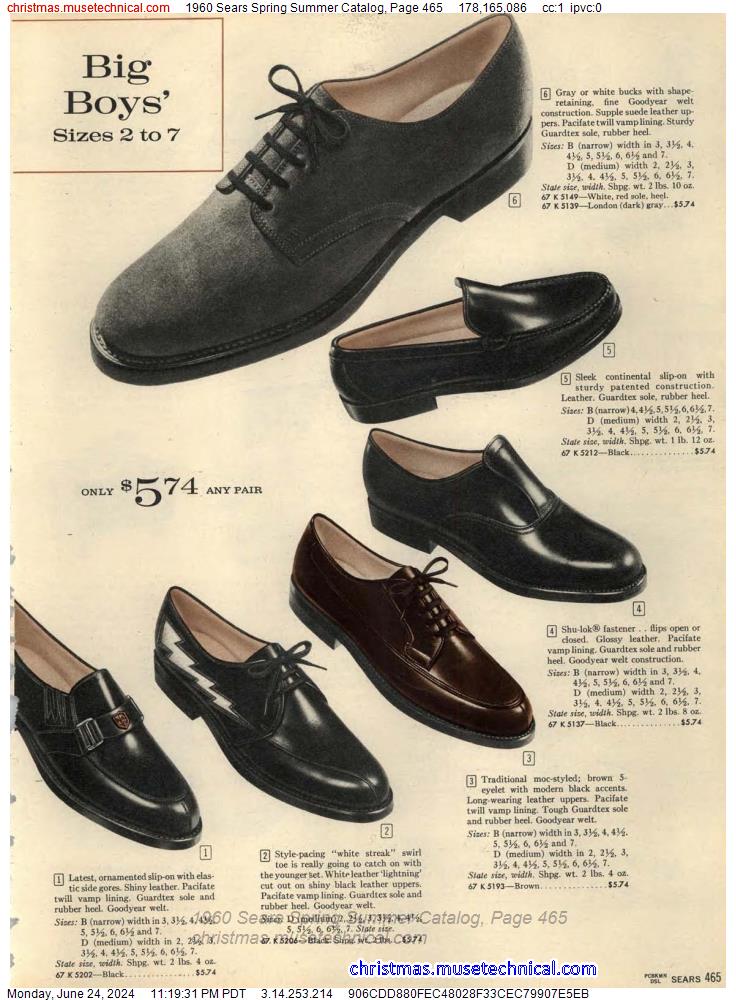 1960 Sears Spring Summer Catalog, Page 465