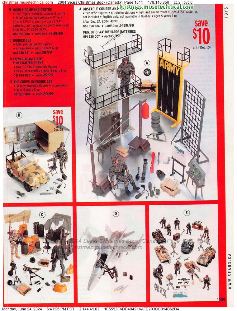 2004 Sears Christmas Book (Canada), Page 1011