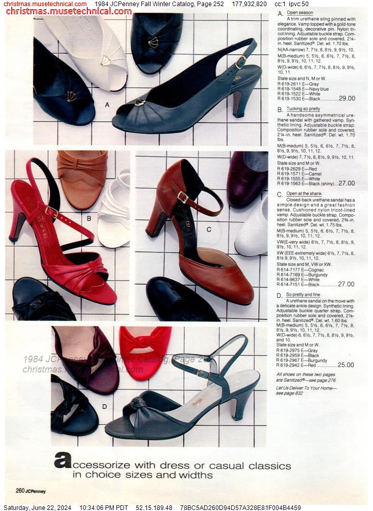 1984 JCPenney Fall Winter Catalog, Page 252