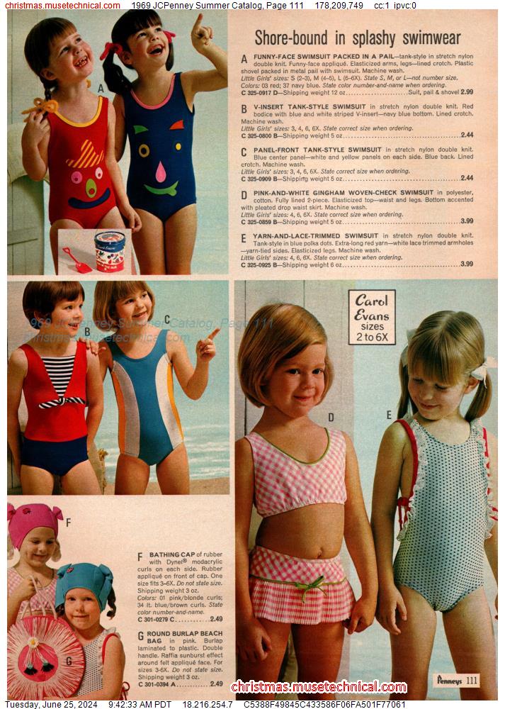 1969 JCPenney Summer Catalog, Page 111