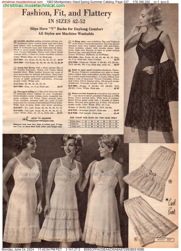 1963 Montgomery Ward Spring Summer Catalog, Page 337