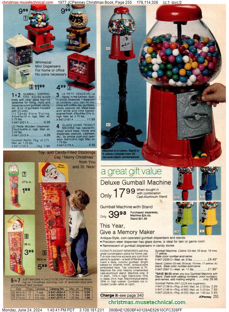 1977 JCPenney Christmas Book, Page 255