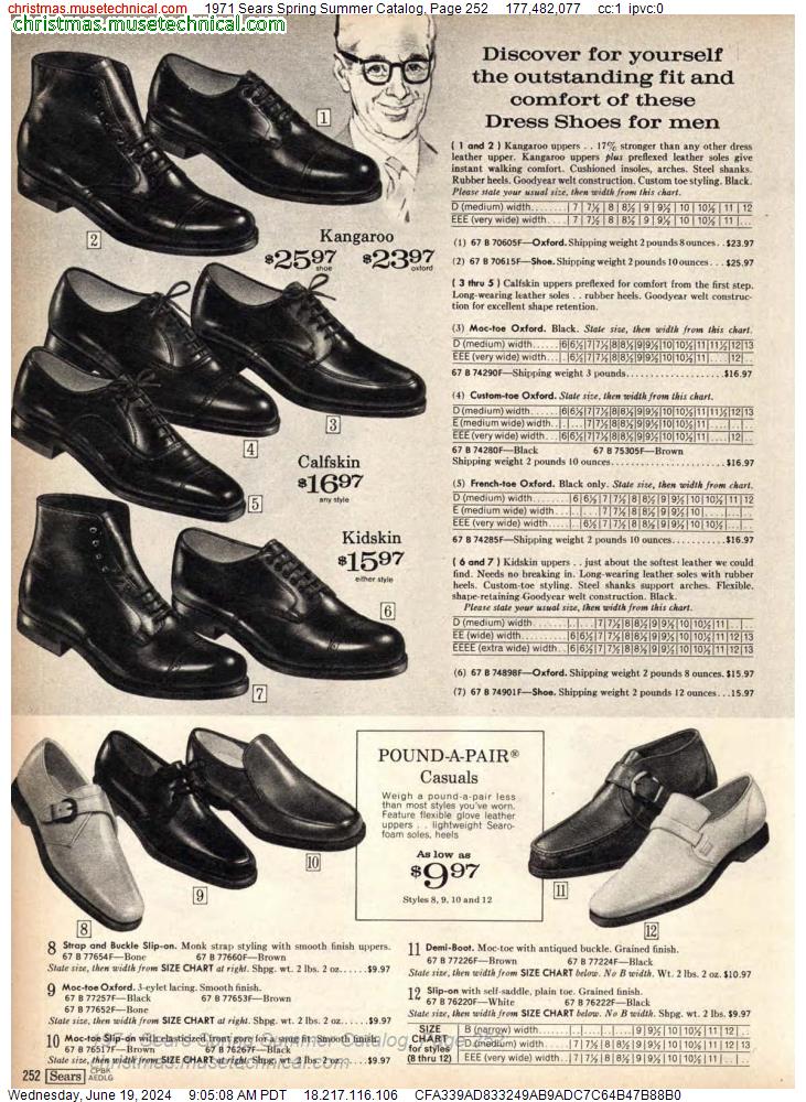 1971 Sears Spring Summer Catalog, Page 252