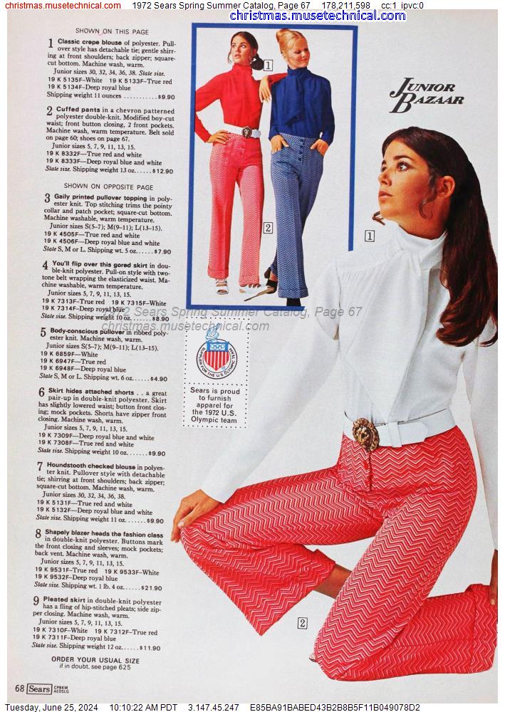 1972 Sears Spring Summer Catalog, Page 67