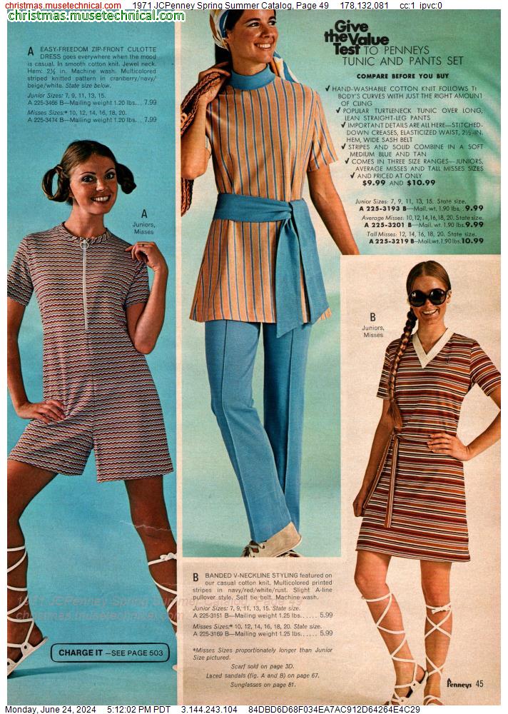 1971 JCPenney Spring Summer Catalog, Page 49