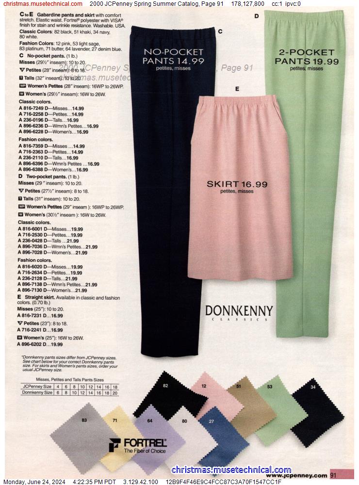 2000 JCPenney Spring Summer Catalog, Page 91