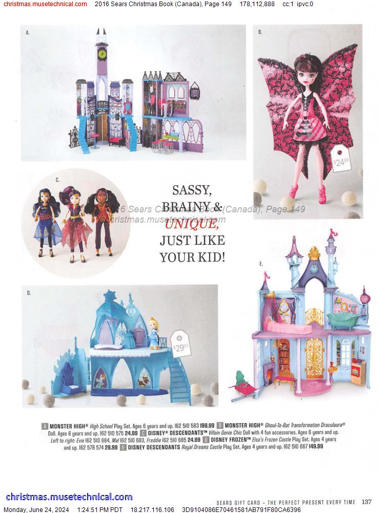 2016 Sears Christmas Book (Canada), Page 149
