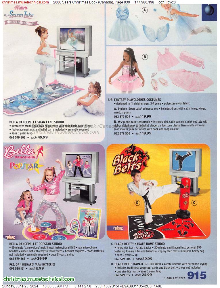 2006 Sears Christmas Book (Canada), Page 939