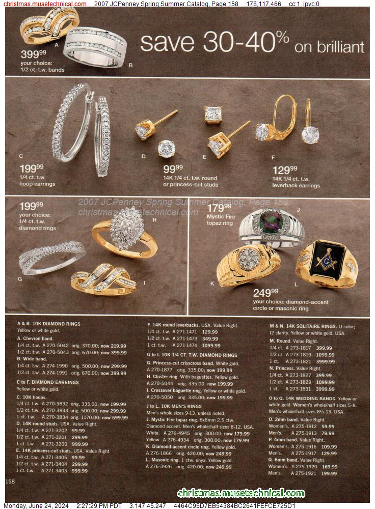 2007 JCPenney Spring Summer Catalog, Page 158