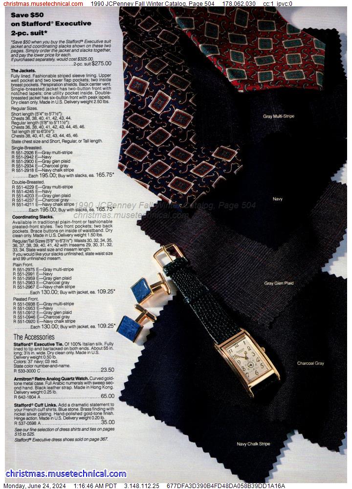 1990 JCPenney Fall Winter Catalog, Page 504