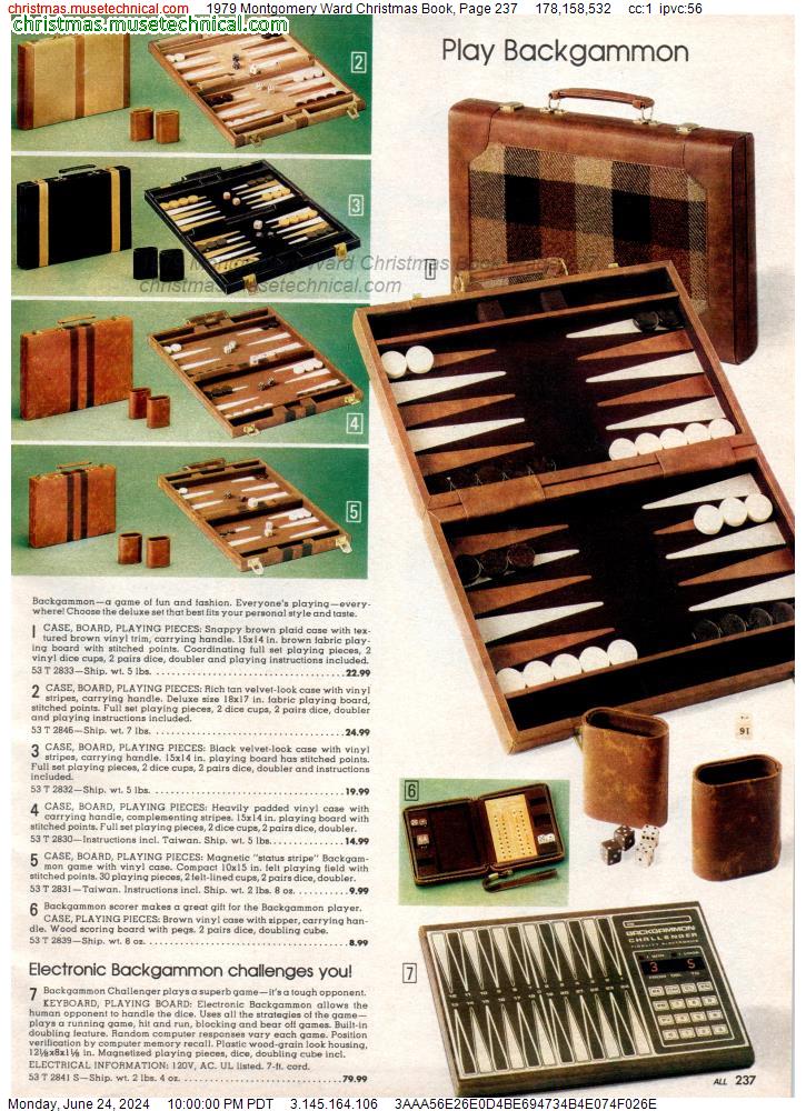 1979 Montgomery Ward Christmas Book, Page 237