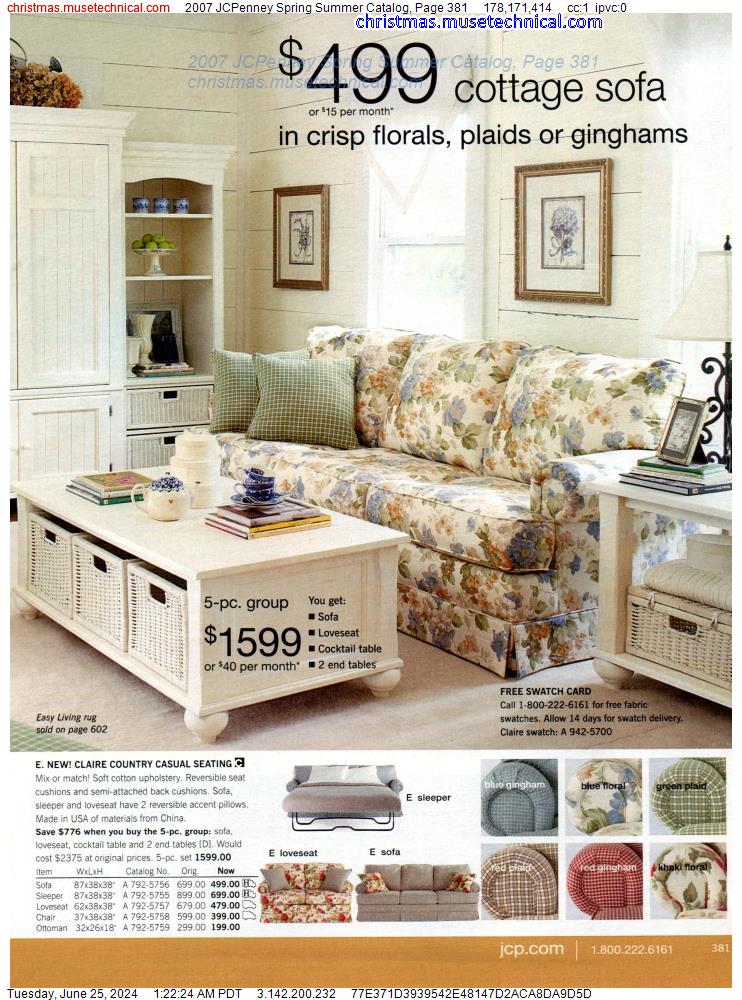 2007 JCPenney Spring Summer Catalog, Page 381