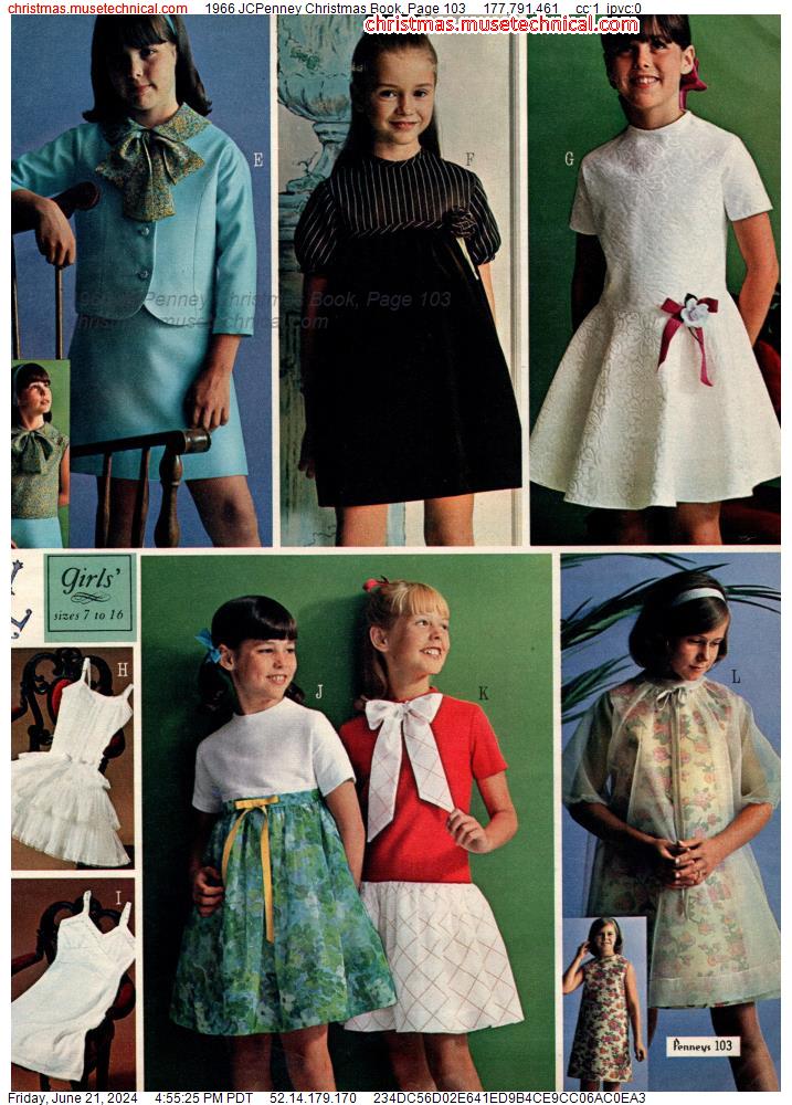 1966 JCPenney Christmas Book, Page 103
