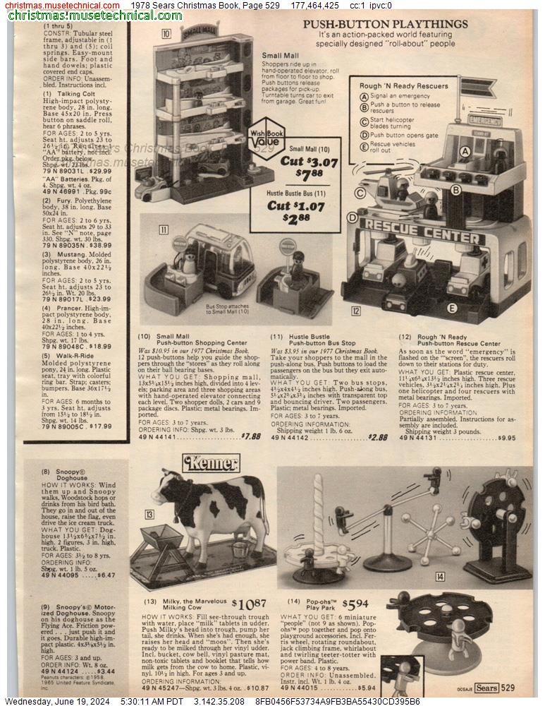 1978 Sears Christmas Book, Page 529