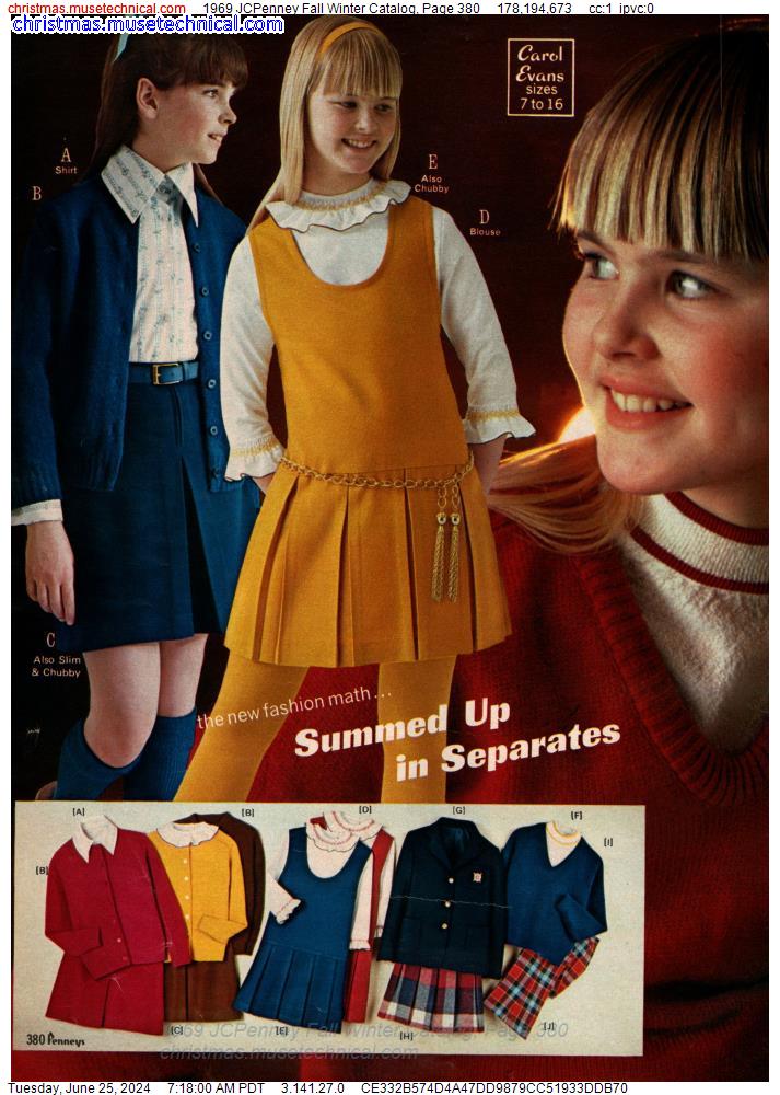 1969 JCPenney Fall Winter Catalog, Page 380