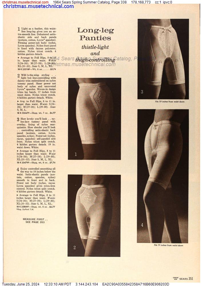 1964 Sears Spring Summer Catalog, Page 338