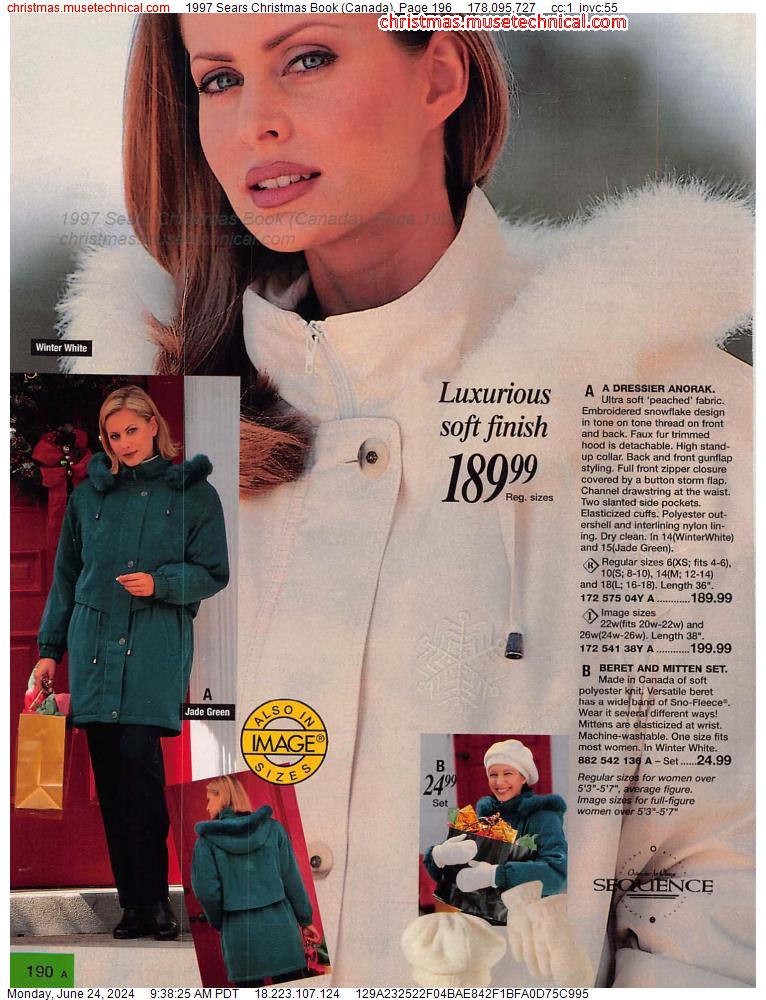 1997 Sears Christmas Book (Canada), Page 196
