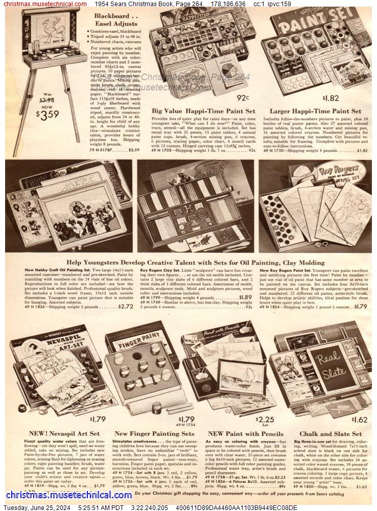 1954 Sears Christmas Book, Page 264