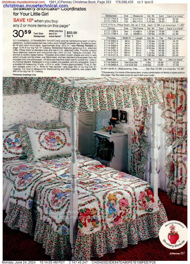 1981 JCPenney Christmas Book, Page 353