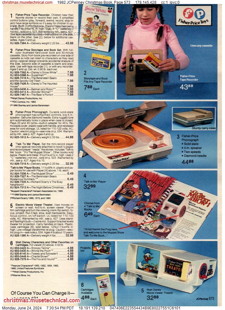 1982 JCPenney Christmas Book, Page 573