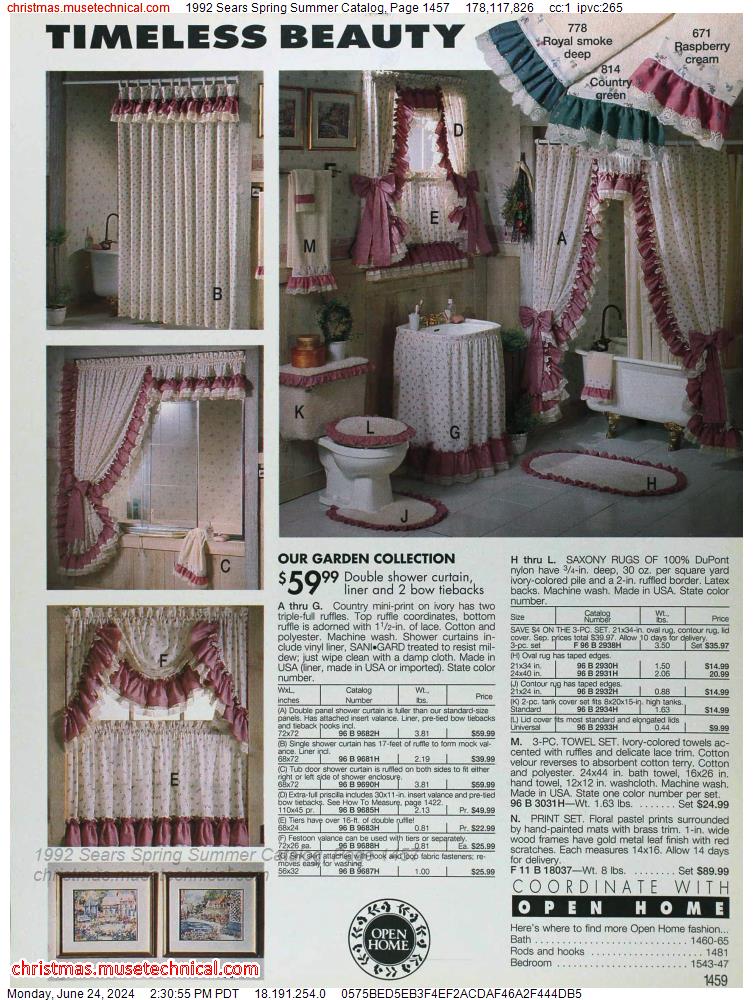 1992 Sears Spring Summer Catalog, Page 1457